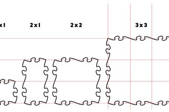 Beschriften und Bemalen von Puzzles aus HDF