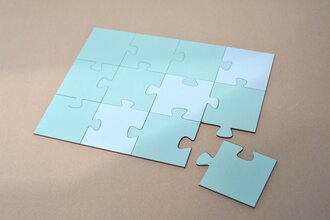 Kleines Farbpuzzle