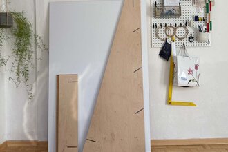 Bausatz für eine magnetische Rückwand 100 x 150 cm