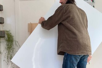 Rückplatte einsetzten